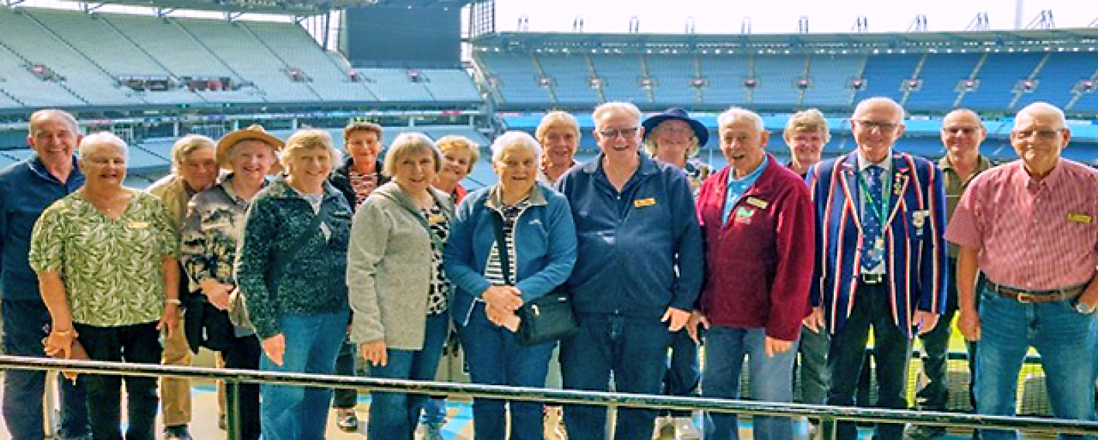 Mount Gravatt - Runcorn members visited the MCG